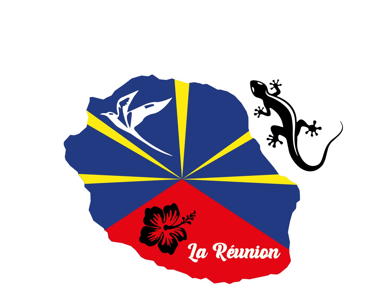 reunion et drapeau974