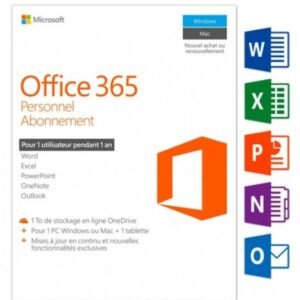 MS-OFFICE 365 Personnel / 1 AN à La Réunion 974