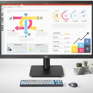 Moniteur bureautique LG 22MP410-B/ 21.45''