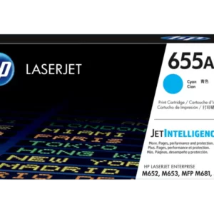 HP 655A Toner HP cyan authentique