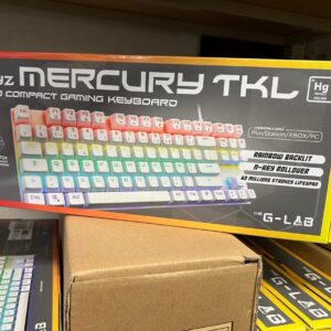 Clavier Glab KEYZ MERCURY BLANC TLK RGB