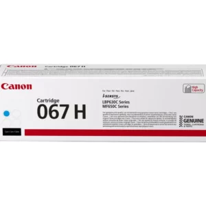 Cartouche de toner Cyan Canon 067H