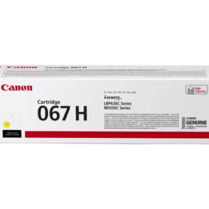 Cartouche de toner Jaune Canon 067H