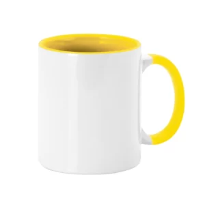 Mug jaune sublimation Cat.A+