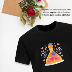 Flex imprimable coton et polyester à La Réunion 974