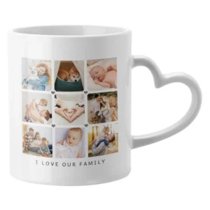 Mug simple avec poignée Love Heart