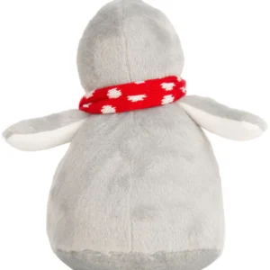 Peluche sublimable Pingouin Gris/Blanc