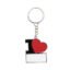 Porte clé sublimable I LOVE