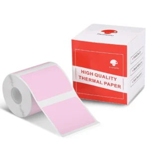 Phomemo – étiquette thermique colorées Pink