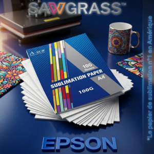 Papier sublimation ASUB A4 - A3