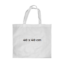 Sac shopping blanc 40 x 40 cm