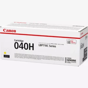 Cartouche toner jaune haut rendement Canon 040H