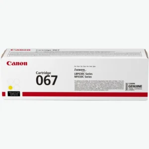 Cartouche de toner jaune Canon 067 original