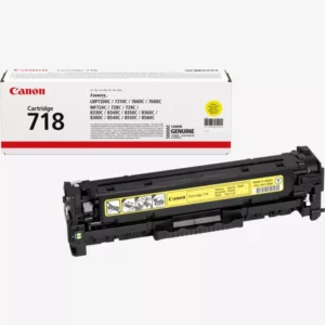 Cartouche toner jaune Canon 718Y