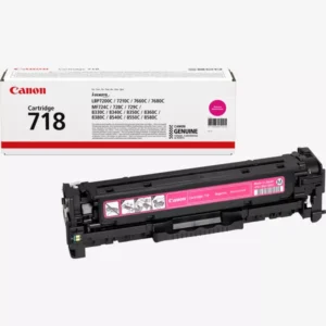 Cartouche toner magenta Canon 718M