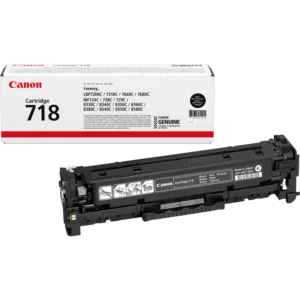 Cartouche toner noir Canon 718BK