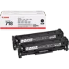 Pack de 2 Cartouches Toner Noir Canon 718VP