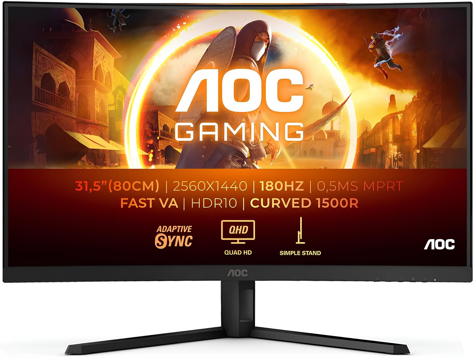 MONITEUR AOC CQ32G4VE - GAMING