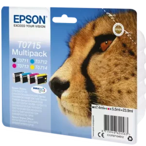 Multipack 4-colours T0715 DURABrite Ultra