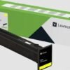 Toner lexmark 24b7584 jaune original XC9525 MFP