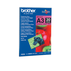 Papier Photo Brillant A3 Brother 20 Feuilles