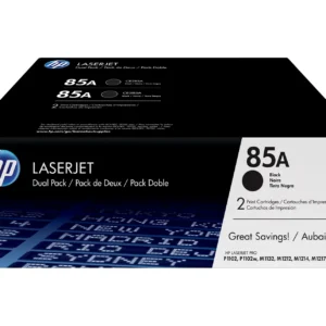 Cartouches HP 85A pack de 2 toners LaserJet noir authentiques