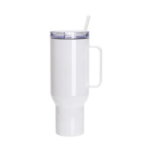 Gobelet isotherme en acier inoxydable avec poignée