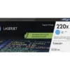 Toner HP LaserJet cyan authentique HP 220X