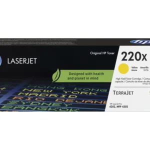 Toner HP LaserJet jaune authentique HP 220X