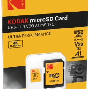 MicroSD 64Go KODAK XC UHS-I