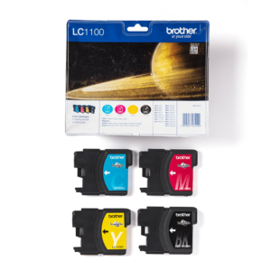 Pack de cartouches d'encre LC1100VALBP Brother