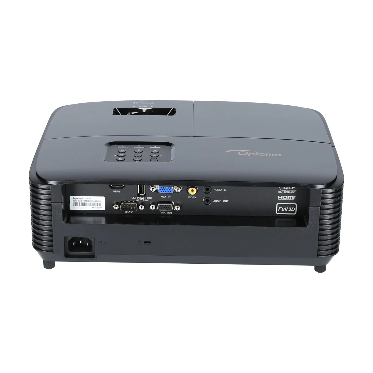 Optoma W371 Vidéoprojecteur 3700 Lumens – Image 3