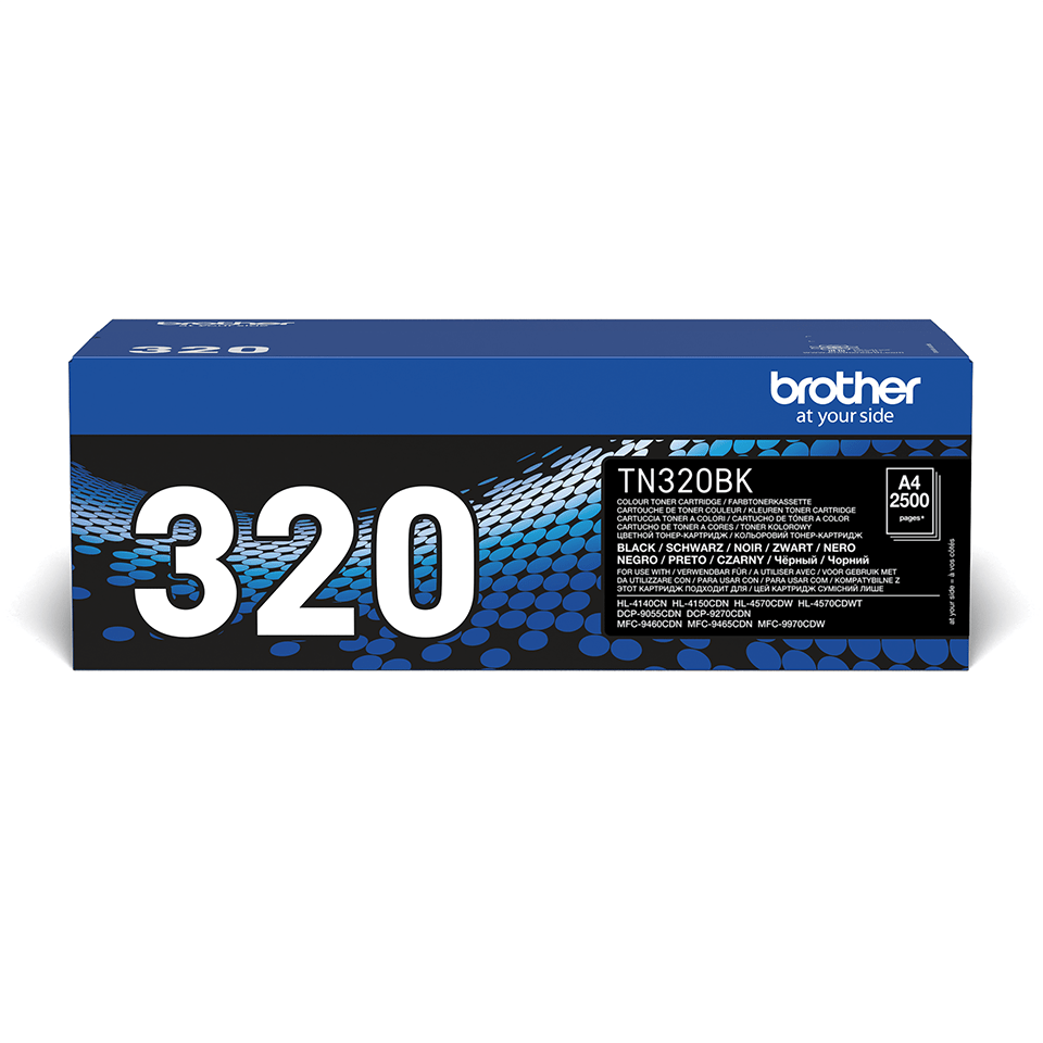 Cartouche de toner TN-320BK Brother originale noir