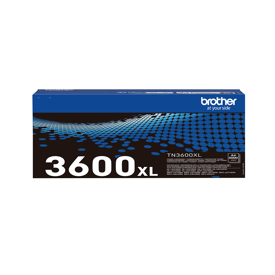 TN-3600XL - Cartouche de toner XL originale Brother - Noir
