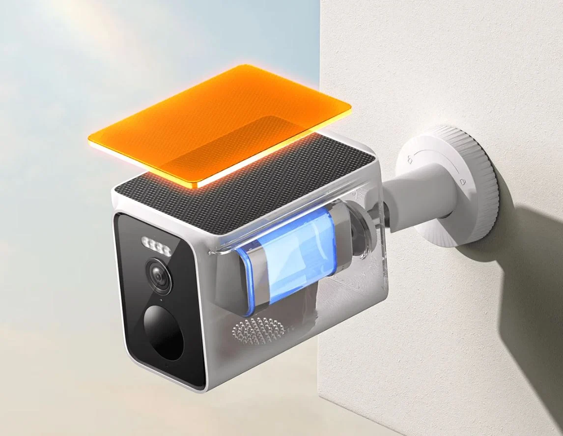 XIAOMI Solar Outdoor Camera BW400 Pro Set Blanc – Image 2