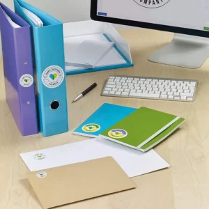 Étiquettes adhésives rondes amovibles Avery