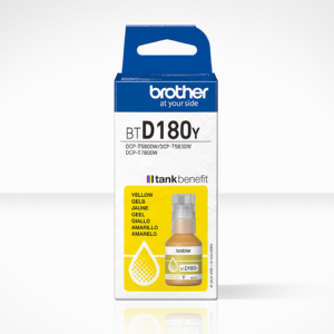 Bouteille Encre BROTHER Jaune DCP T580DW - T780DW