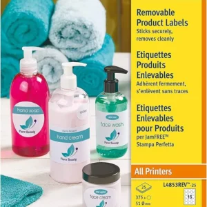 Étiquettes adhésives rondes amovibles Avery à La Réunion 974