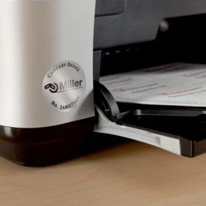 Étiquettes permanentes en polyester argenté Avery