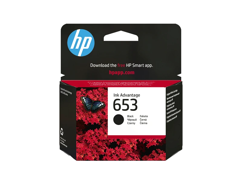 HP 653 Black Original Encre 3YM75 80009 3YM75AE M1754236