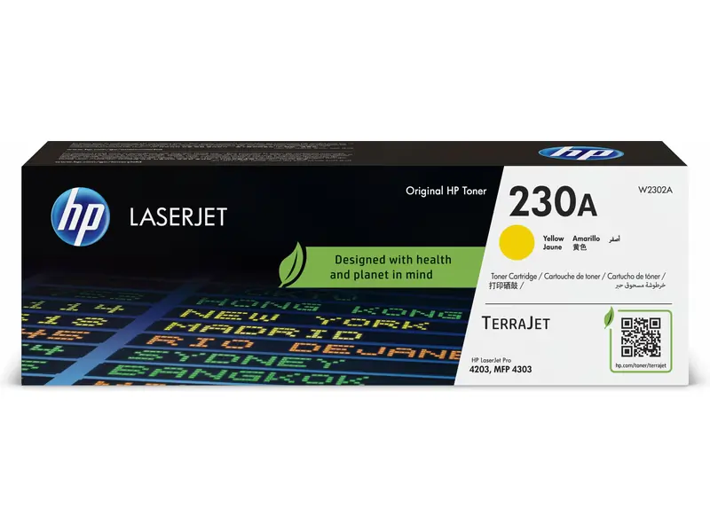 Hp 230a W2302a Toner Jaune