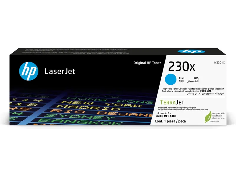 Hp 230x W2301x Toner Cyaan Haute Capacite