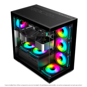 Boîtier PC Gamer - SOG Spark Dark - RGB