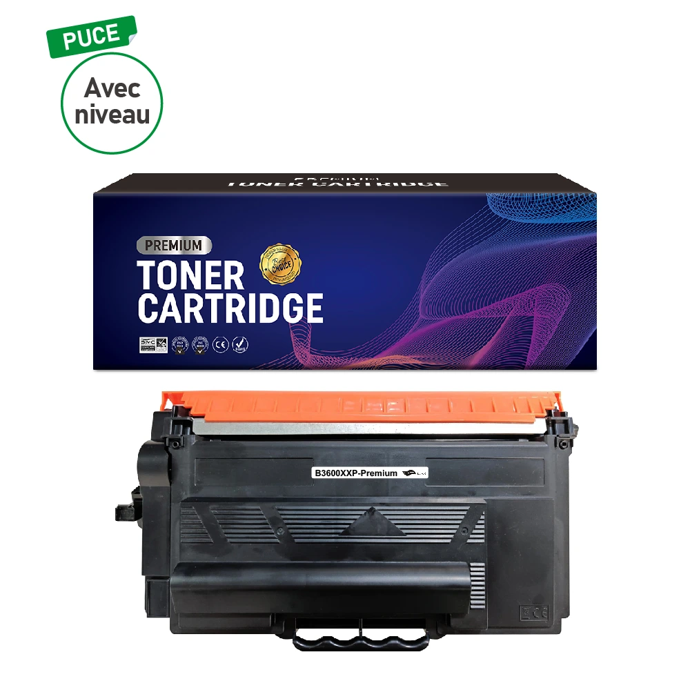 Acheter Cartouche de toner noir TN-3600XXL compatible Brother à La Réunion 974