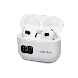 Acheter AIWA ETWS-150BK OREILLETTES s/fil Blanc avec Boîtier charge à La Réunion 974