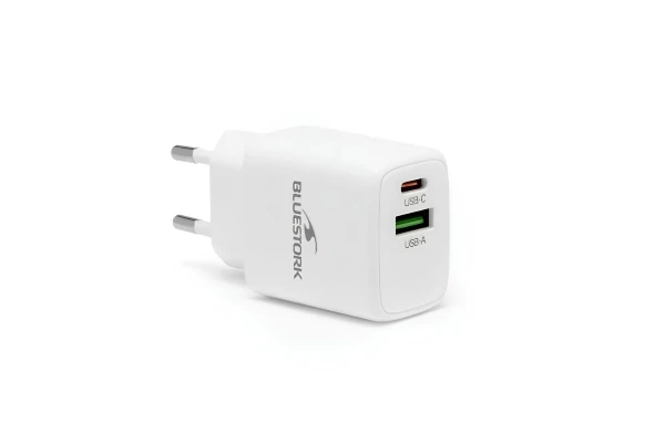 Acheter Bluestork Chargeur GaN/Power Delivery USB 30W – 2 ports à La Réunion 974