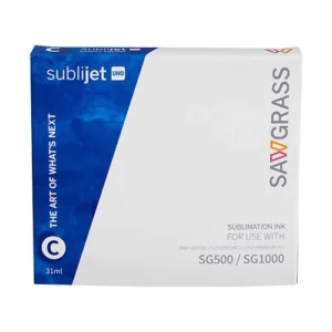 Acheter Sawgrass SubliJet­-UHD­ CYAN pour Virtuoso SG500 / SG1000 à La Réunion 974