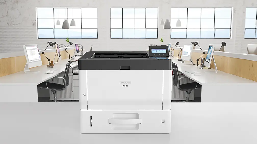 Imprimante laser RICOH P 501 noir et blanc A4