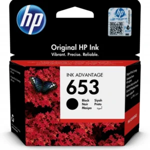 Acheter Cartouche d’encres Noir HP 653- HP Deskjet 6475 à La Réunion 974