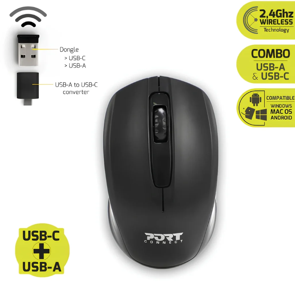 MOUSE WIRELESS BUDGET RETAIL 2 3